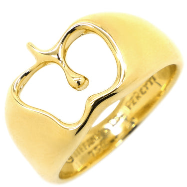 ティファニー Tiffany & Co アップル イエローゴールド K18YG リング 指輪 T＆Co. 750 YG 18金 エルサペレッティ 13.5号