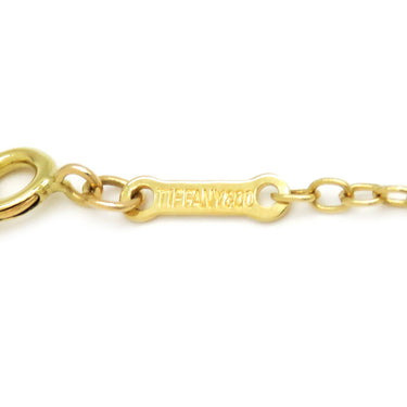 ティファニー Tiffany & Co オープンハート  イエローゴールド K18YG ネックレス エルサペレッティ 18K T&Co. ペンダント