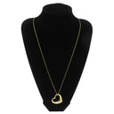 ティファニー Tiffany & Co オープンハート  イエローゴールド K18YG ネックレス エルサペレッティ 18K T&Co. ペンダント