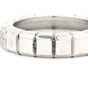 ショパール CHOPARD アイスキューブ 82/3789 ホワイトゴールド K18WG ダイヤモンド リング 指輪 750 18K 1Pダイヤ 10号