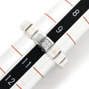 ショパール CHOPARD アイスキューブ 82/3789 ホワイトゴールド K18WG ダイヤモンド リング 指輪 750 18K 1Pダイヤ 10号