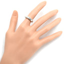 ショパール CHOPARD アイスキューブ 82/3789 ホワイトゴールド K18WG ダイヤモンド リング 指輪 750 18K 1Pダイヤ 10号