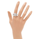 ブルガリ BVLGARI セルペンティ ヴァイパー ダイヤリング 345223 ホワイトゴールド K18WG ダイヤモンド 14038 リング 指輪 フルパヴェ 750 18K WG