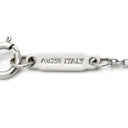 ティファニー Tiffany & Co Tスマイル ペンダント スモール ピンクサファイア ホワイトゴールド K18WG ピンクサファイア ネックレス Au750 Tiffany T smile