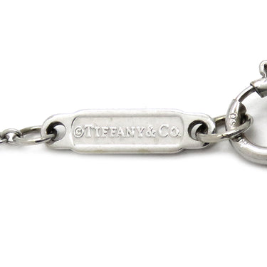 ティファニー Tiffany & Co Tスマイル ペンダント スモール ピンクサファイア ホワイトゴールド K18WG ピンクサファイア ネックレス Au750 Tiffany T smile