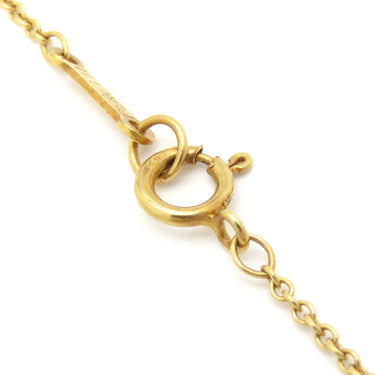 ティファニー Tiffany & Co オープンハート  イエローゴールド K18YG ネックレス エルサペレッティ 18K T&Co.