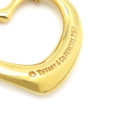 ティファニー Tiffany & Co オープンハート  イエローゴールド K18YG ネックレス エルサペレッティ 18K T&Co.