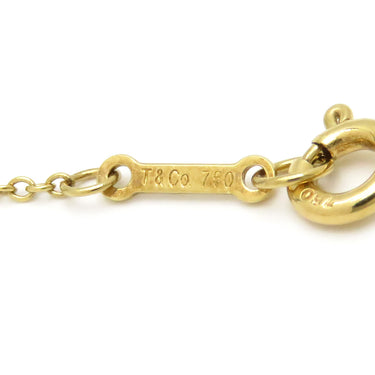 ティファニー Tiffany & Co ダブルラビングハート イエローゴールド K18YG ネックレス Au750 YG パロマピカソ