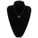 ティファニー Tiffany & Co ダブルラビングハート イエローゴールド K18YG ネックレス Au750 YG パロマピカソ