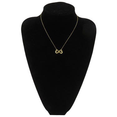 ティファニー Tiffany & Co ダブルラビングハート イエローゴールド K18YG ネックレス Au750 YG パロマピカソ