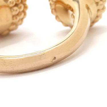 ヴァンクリーフアーペル Van Cleef & Arpels ペルレ クルール アントレ レ ドア VCARN32458 ローズゴールド K18PG ダイヤモンド カーネリアン #54(JP14) リング 指輪 ピンクゴールド 13号