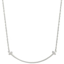 ティファニー Tiffany & Co Tスマイル ペンダント スモール 60011677 ホワイトゴールド K18WG ネックレス Au750 Tiffany T smile