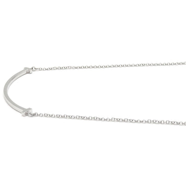 ティファニー Tiffany & Co Tスマイル ペンダント スモール 60011677 ホワイトゴールド K18WG ネックレス Au750 Tiffany T smile
