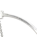 ティファニー Tiffany & Co Tスマイル ペンダント スモール 60011677 ホワイトゴールド K18WG ネックレス Au750 Tiffany T smile