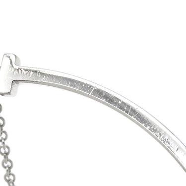 ティファニー Tiffany & Co Tスマイル ペンダント スモール 60011677 ホワイトゴールド K18WG ネックレス Au750 Tiffany T smile