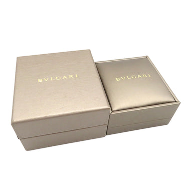 ブルガリ BVLGARI B-zero1 ビーゼロワン 346464 ホワイトXピンクゴールド K18PG セラミック ピアス 白 BVLGARI 750