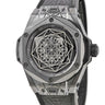 腕時計 ウブロ HUBLOT ビッグバン ウニコ サンブルー オールブラック 415.CX.1114.VR.MXM17 自動巻き メンズ ブラック 限定