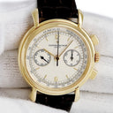 腕時計 ヴァシュロン・コンスタンタン VACHERON CONSTANTIN ヒストリカル クロノグラフ 47101/1 手巻き メンズ K18YG無垢 シルバー アンティーク