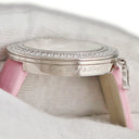 腕時計 ヴァンクリーフアーペル Van Cleef & Arpels チャーム VCARM95400 クオーツ レディース K18WG無垢 純正ダイヤ ラウンド ローマン