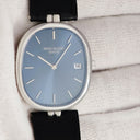 腕時計 パテックフィリップ PATEK PHILIPPE ゴールデンエリプス  3930A クオーツ メンズ ネイビー デイト ヴィンテージ