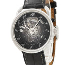 腕時計 エルメス HERMES アルソー スケレット AR2.710 自動巻き メンズ ブラック アラビア ラウンド スケルトン スモーク加工