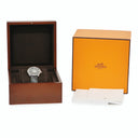 腕時計 エルメス HERMES アルソー スケレット AR2.710 自動巻き メンズ ブラック アラビア ラウンド スケルトン スモーク加工