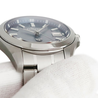 腕時計 シチズン CITIZEN ザ・シチズン AQ4091-56M クオーツ メンズ ザシチズン 光発電 エコ・ドライブ 藍染和紙文字盤
