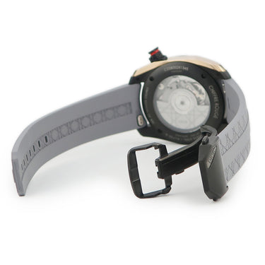 腕時計 クリスチャン・ディオール Christian Dior シフル ルージュ CD08352X1345 自動巻き メンズ 新品同様 K18PG×SS ブラックダイヤ 限定