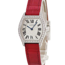 腕時計 カルティエ Cartier トーチュ SM WA501007 手巻き レディース K18WG無垢 純正ダイヤ シルバー トノウ ローマン ギヨシェ