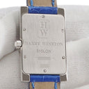 腕時計 ハリーウィンストン Harry Winston レディー アヴェニュー クラシック 310LQW クオーツ レディース K18WG無垢 純正ダイヤ&サファイア