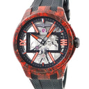 腕時計 ユリスナルダン ULYSSE NARDIN ニュー エグゼクティブ スケルトン X マグマ 3713-260/MAGMA 手巻き メンズ レッド スケルトン バー