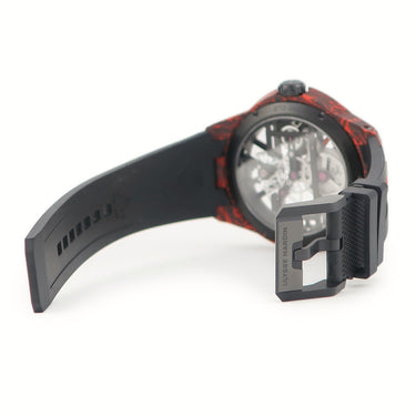 腕時計 ユリスナルダン ULYSSE NARDIN ニュー エグゼクティブ スケルトン X マグマ 3713-260/MAGMA 手巻き メンズ レッド スケルトン バー