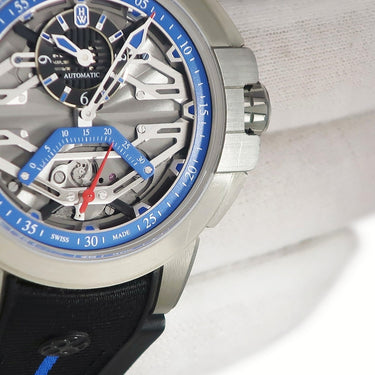 腕時計 ハリーウィンストン Harry Winston プロジェクト Z15 OCEASR42ZZ001 自動巻き メンズ 限定 シースルーバック レトログラード