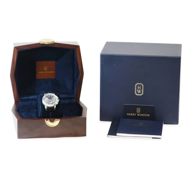 腕時計 ハリーウィンストン Harry Winston プロジェクト Z15 OCEASR42ZZ001 自動巻き メンズ 限定 シースルーバック レトログラード