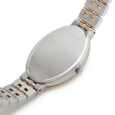 腕時計 クレドール Credor シグノ GSWE842 5A70-0BW0 クオーツ レディース K18PG×SS コンビ 純正ダイヤ オーバル ドレープ クォーツ