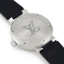 腕時計 ルイヴィトン LOUIS VUITTON タンブール ブルー スモールセコンド Q1D21 自動巻き メンズ フランスカラー Vライン