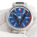 腕時計 ルイヴィトン LOUIS VUITTON タンブール ブルー スモールセコンド Q1D21 自動巻き メンズ フランスカラー Vライン