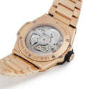 腕時計 ウブロ HUBLOT ビッグバン インテグレーテッド タイムオンリー 457.OX.1280.OX 自動巻き メンズ K18KG無垢 ブラック