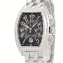 腕時計 フランクミュラー FRANCK MULLER コンキスタドール クロノ ジョーカー 8005CCCDJ 自動巻き メンズ 純正ダイヤ ブラック トノウ 限定