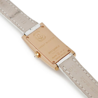 腕時計 ハリーウィンストン Harry Winston アヴェニューCミニ リリークラスター AVCQHM16RR041 クオーツ レディース K18RG 純正ダイヤ シェル