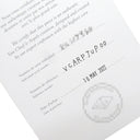 ヴァンクリーフアーペル Van Cleef & Arpels ドゥ パピヨン ペンダント VCARP7UP00 ブルーXイエローゴールド K18YG ターコイズ ダイヤモンド K18WG ネックレス 青 18K 750