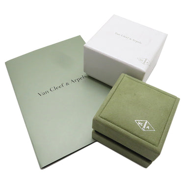 ヴァンクリーフアーペル Van Cleef & Arpels ドゥ パピヨン ペンダント VCARP7UP00 ブルーXイエローゴールド K18YG ターコイズ ダイヤモンド K18WG ネックレス 青 18K 750