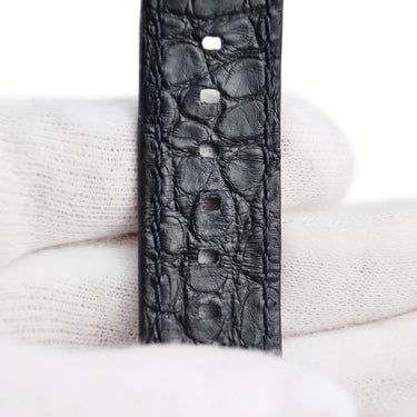 オーデマピゲ AUDEMARS PIGUET CODE 11.59 バイ オーデマ ピゲ用 クロコバンド ネイビー クロコダイル 腕時計パーツ 新品同様 純正 替え ストラップ 22ｍｍ ネイビー 紺