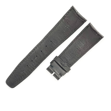 IWC IWC ブラック クロコダイル 腕時計パーツ 純正 替え クロコ バンド レザー 本革 ワニ アリゲーター ベルト ストラップ 予備 スペア 交換 20mm ブラック 黒