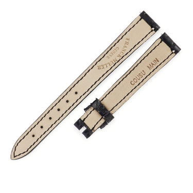 フランクミュラー FRANCK MULLER トノウカーベックス 2250 2251用 クロコバンド ブラック クロコダイル 腕時計パーツ 新品同様 純正 替え ベルト 交換 12mm ブラック 黒