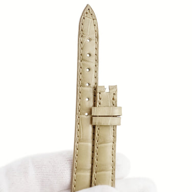 フランクミュラー FRANCK MULLER トノウカーベックス 2250 2251用 クロコバンド ベージュ クロコダイル 腕時計パーツ 新品同様 純正 替え ベルト 交換 ワニ 12mm ベージュ