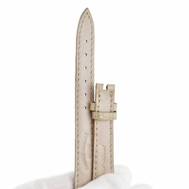 フランクミュラー FRANCK MULLER トノウカーベックス 2250 2251用 クロコバンド ベージュ クロコダイル 腕時計パーツ 新品同様 純正 替え ベルト 交換 ワニ 12mm ベージュ