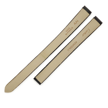 カルティエ Cartier ブラック サテン 腕時計パーツ 純正 替え サテン バンド ベルト ストラップ 交換 予備 スペア 正規品 バックル用 10ｍｍ ブラック 黒