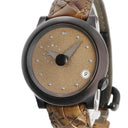 腕時計 ジラールペルゴ GIRARD PERREGAUX ボッテガ ヴェネタコラボレーションモデル BVX 35815 自動巻き メンズ OH済 チタン 限定 希少 茶