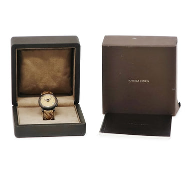 腕時計 ジラールペルゴ GIRARD PERREGAUX ボッテガ ヴェネタコラボレーションモデル BVX 35815 自動巻き メンズ OH済 チタン 限定 希少 茶